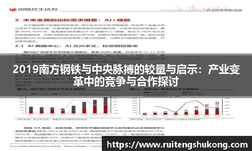 2019南方钢铁与中央脉搏的较量与启示：产业变革中的竞争与合作探讨